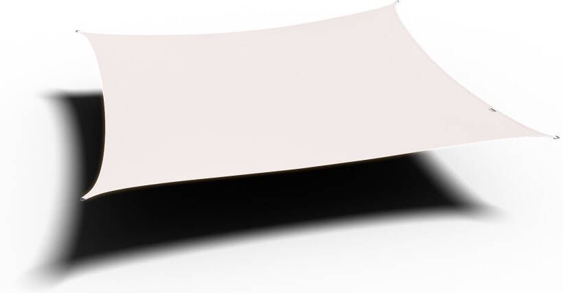 Platinum sun & shade Platinum Schaduwdoek vierkant creme 400x400