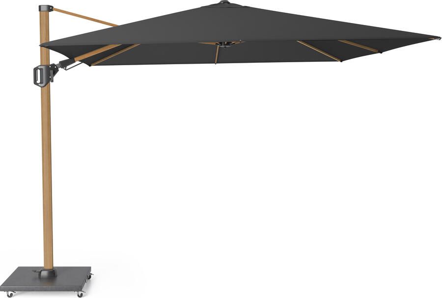 Platinum sun & shade Platinum Challenger T2 premium 3x3 Teak Faded Black