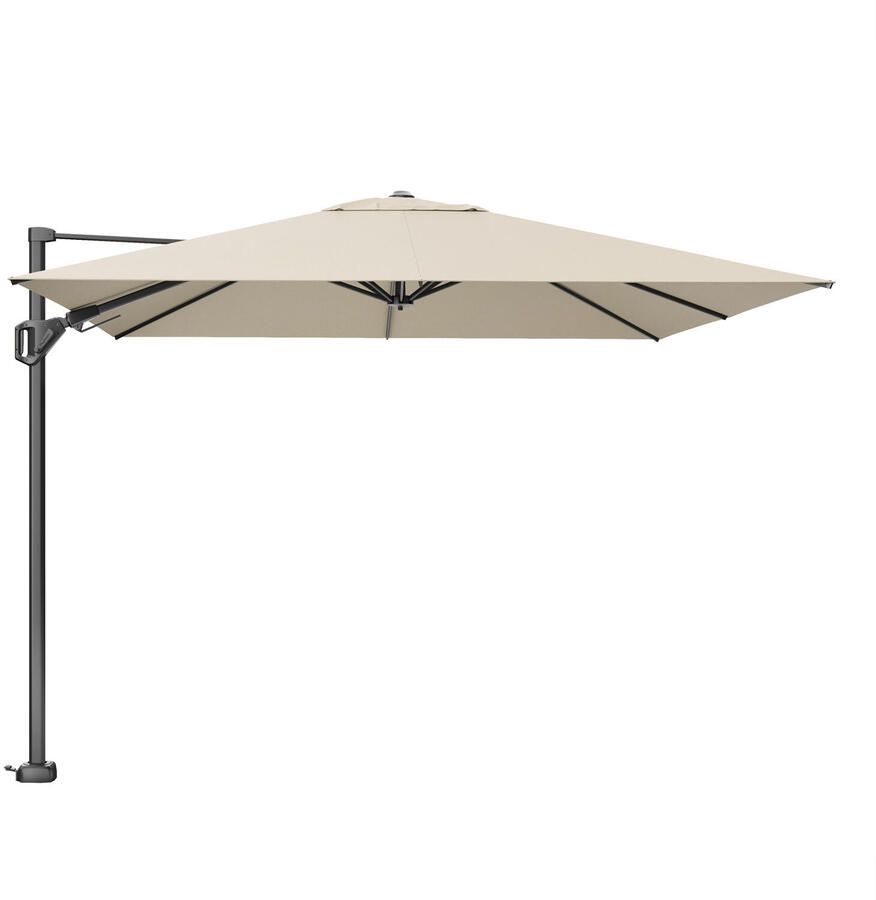 Platinum sun & shade Platinum Challenger zweefparasol T2 premium 3x3 champagne
