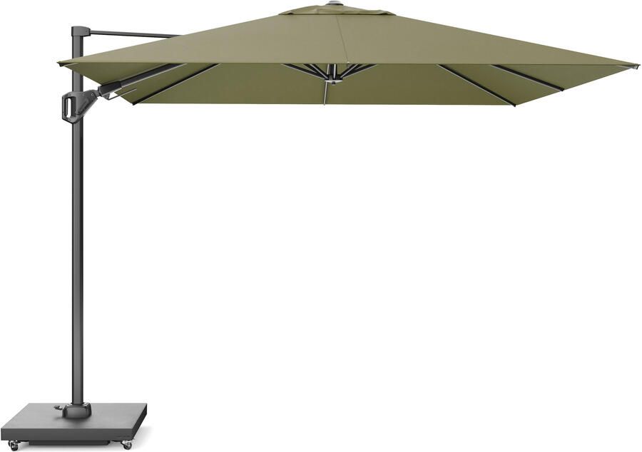 Platinum sun & shade Platinum Challenger zweefparasol T2 premium 3x3 lush green