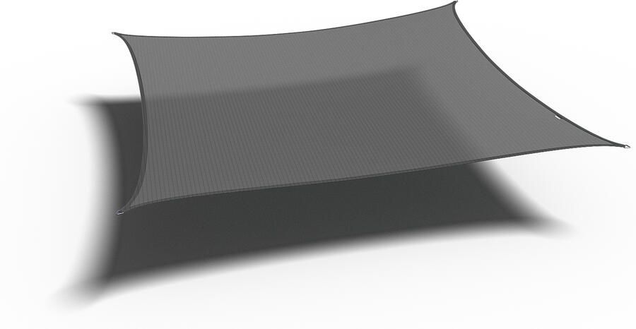 Platinum sun & shade Platinum Schaduwdoek vierkant antraciet 500x500