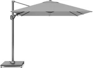 Platinum Voyager Vierkante Zweefparasol T2 2 7x2 7 m. Light Grey