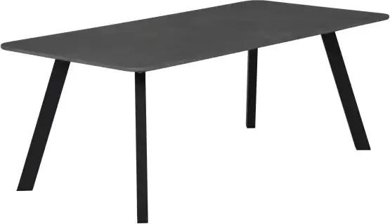 Qopps Ancho koffie tafel 120 x 60 x 44 5 cm royal Grey mat