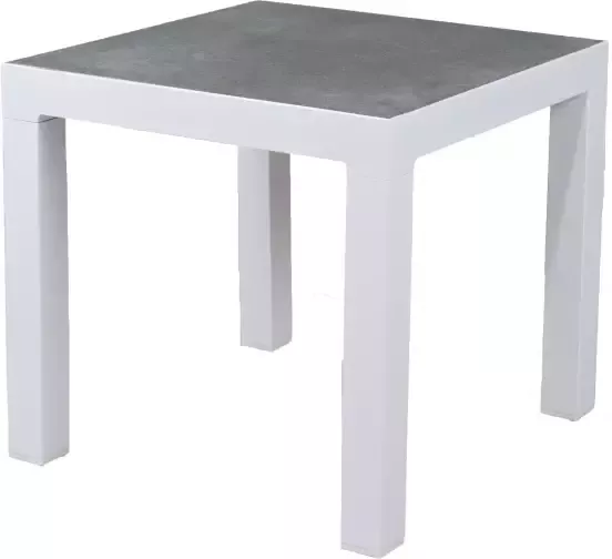 Qopps Ascon bijzettafel 50 x 50 mat Wit - Foto 1