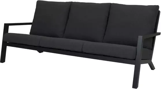 Qopps Atlanta loungebank 3 zits Antraciet - Foto 1