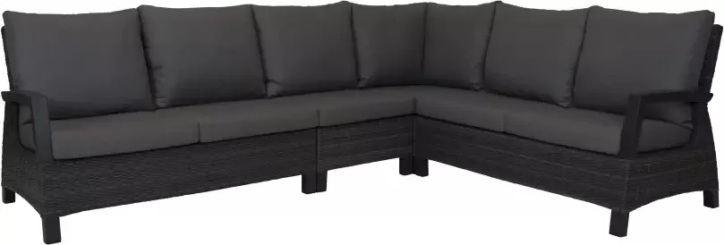 Qopps Darwin hoek loungeset antraciet