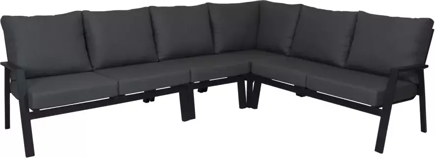 Qopps Exome Hoek set royal Grey mat zonder tafel