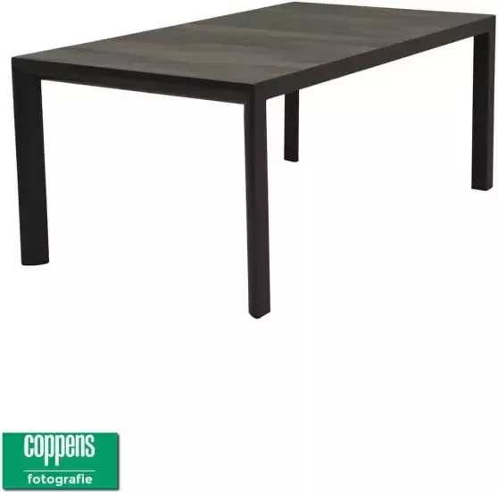 Qopps Kings tuintafel 180 x 100 antraciet - Foto 1