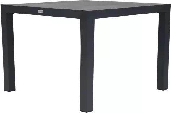 Qopps Levas tuintafel 100x100 Antraciet - Foto 1
