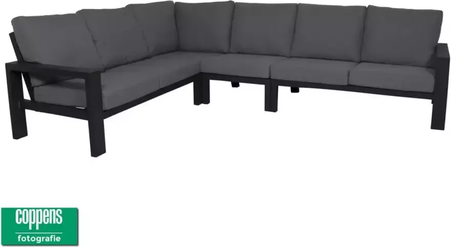 Qopps Montana hoek loungeset royal grey - Foto 1