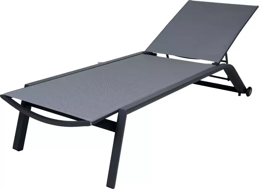 Qopps Nanna ligbed mat royal Grey textileen 34 cm hoog
