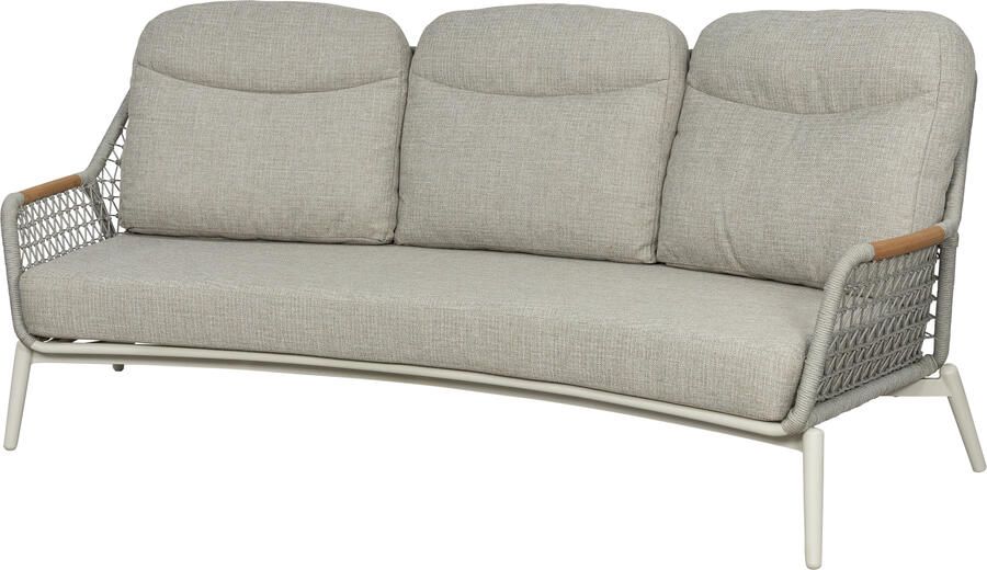 Qopps Elena 3-zits loungebank latte light - Foto 1