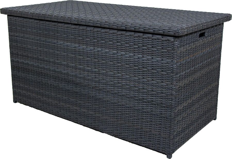 Qopps Kussenkist Wicker Antraciet mix - Foto 1