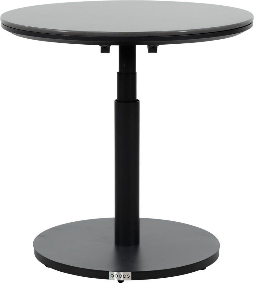 Qopps Novex in hoogte verstelbare bijzetttafel 60 cm rond - Foto 1