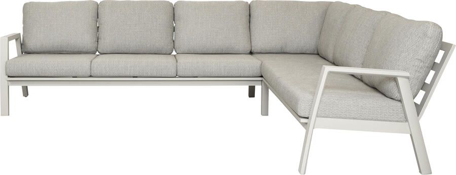 Qopps Okios hoek loungeset 2-3-zits latte light