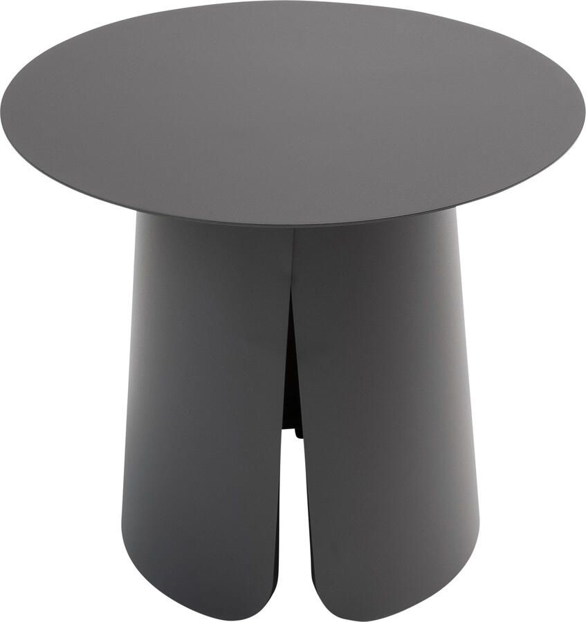 Qopps Okios koffie tafel 45 cm rond en 39 cm hoog Royal grey mat - Foto 1