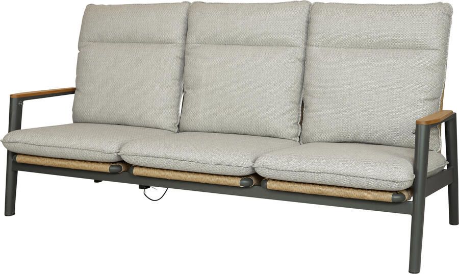 Qopps Yvori loungebank 3-zits gasveer verstelbaar - Foto 1
