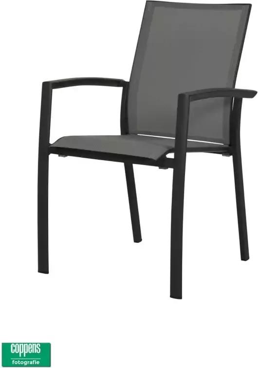 Qopps Tampa stapelbare tuinstoel royal Grey - Foto 1