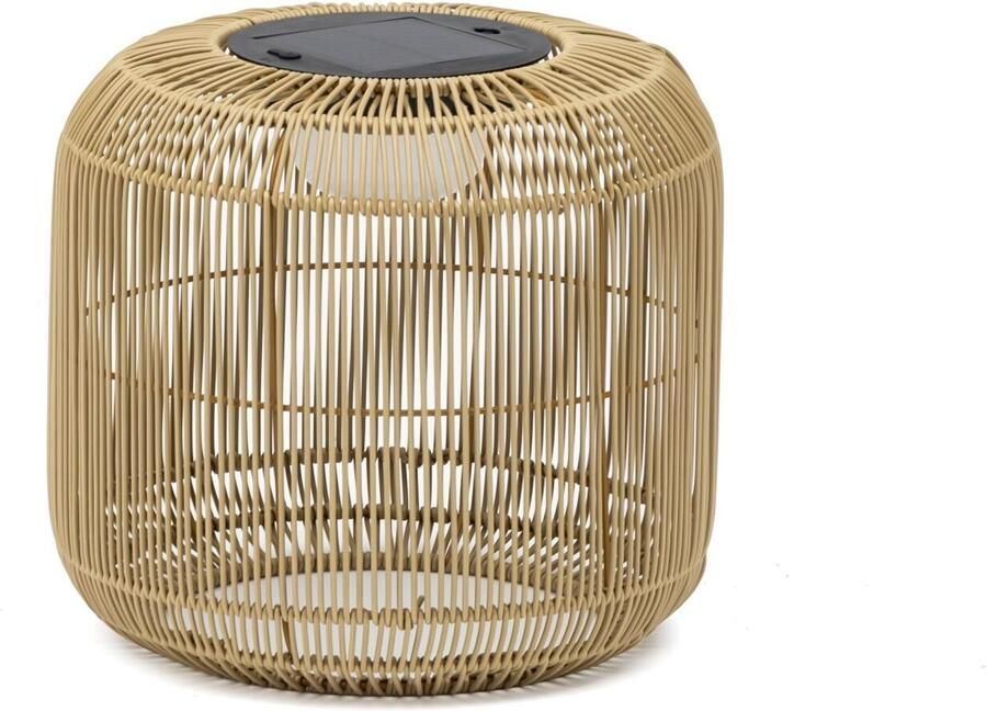 SenS-Line Fleur Tuinlamp 28cm Solar & USB Rotan