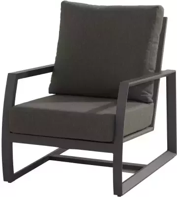 Taste 4SO New Mauritius lounge tuinstoel Antraciet