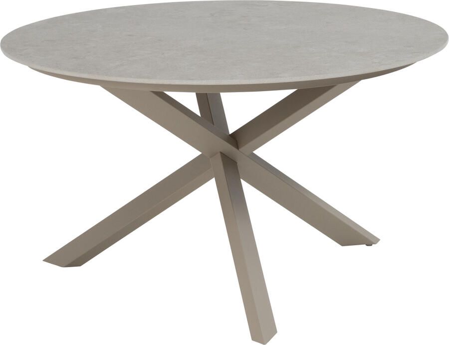 Taste by 4SO Prado tuintafel 130 cm rond latte