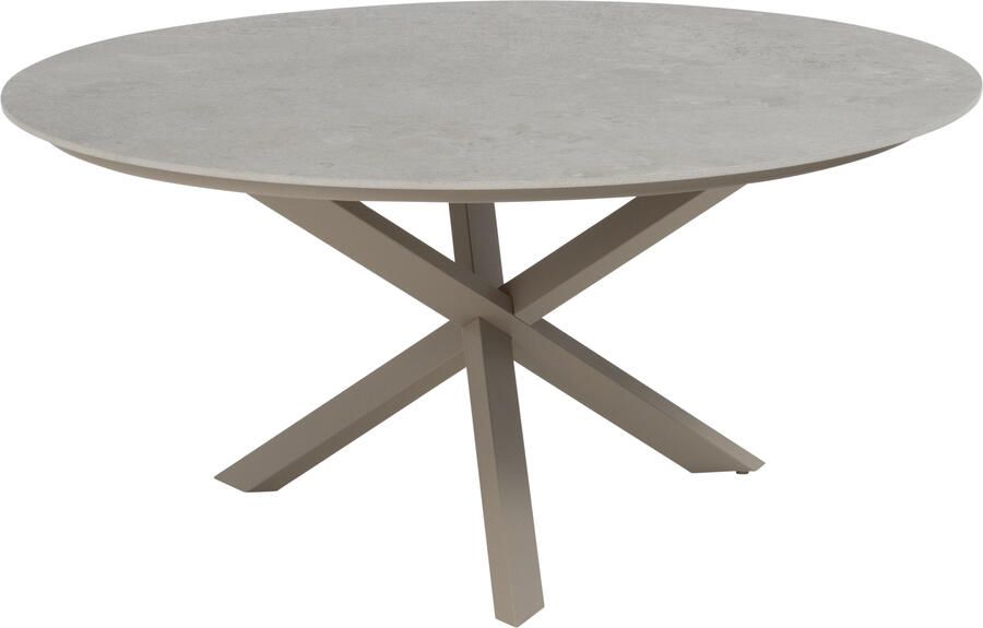 Taste by 4SO Prado tuintafel 160 cm rond latte