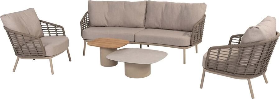 Taste by 4SO Puglia loungeset met Demi koffietafel set