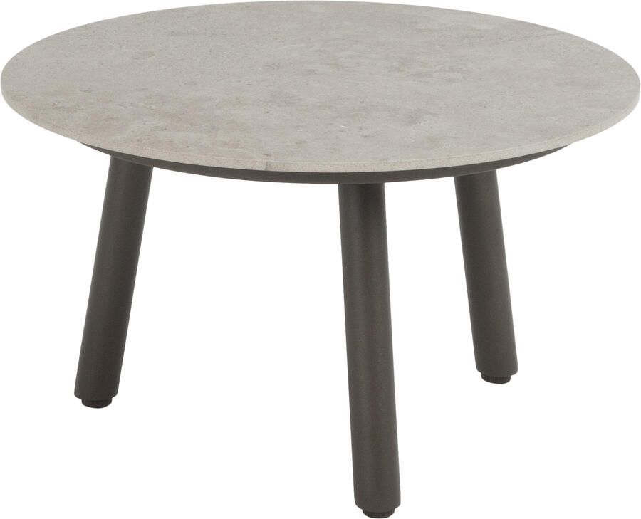 4 Seasons Outdoor Salute lounge tuintafel 60xH35 cm ceramic terre Taste 4SO