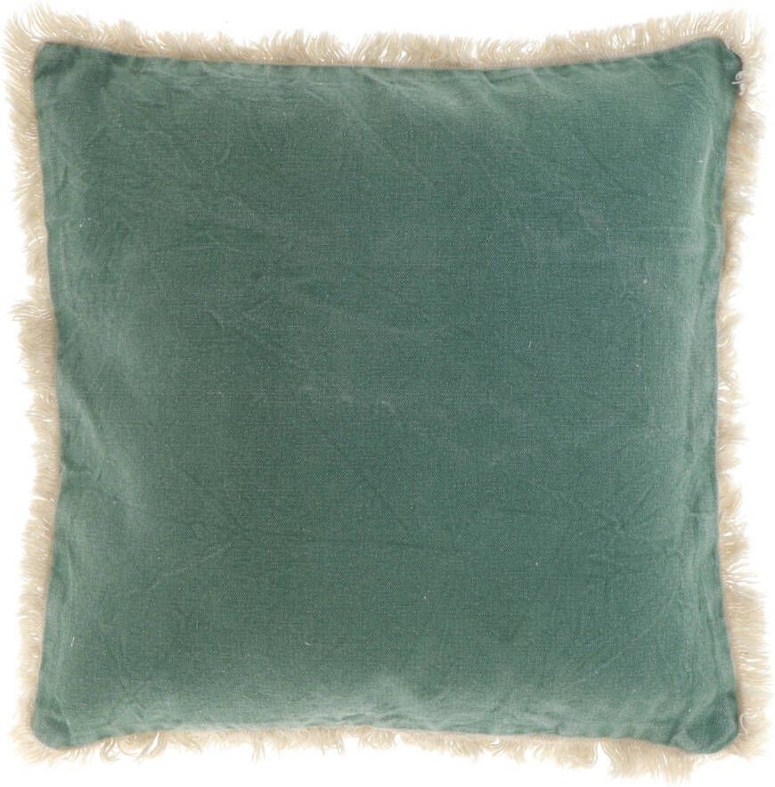 Unique Living Sierkussen Mare 45x45cm Hedge Green