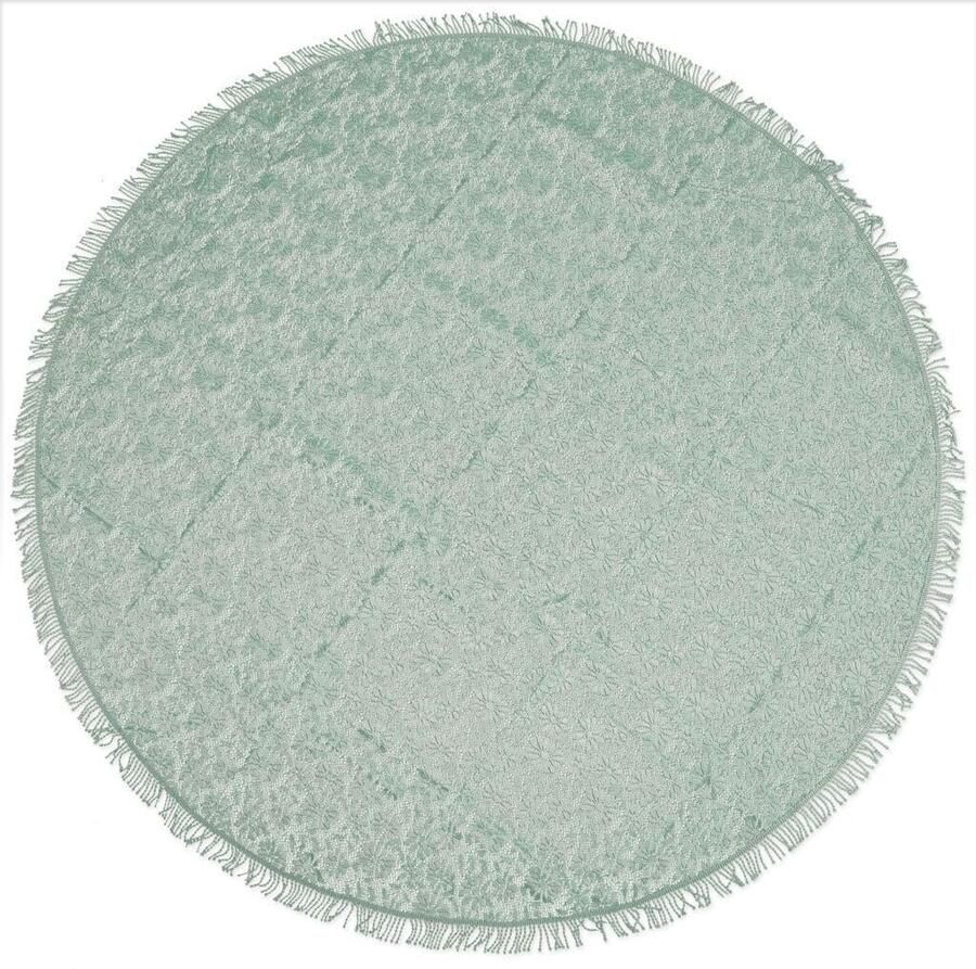 Unique Living Foam tafelkleed rond 160cm sage