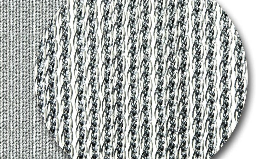 Vliegen gordijnen expert Venetië Zilver 100x240 vliegengordijn