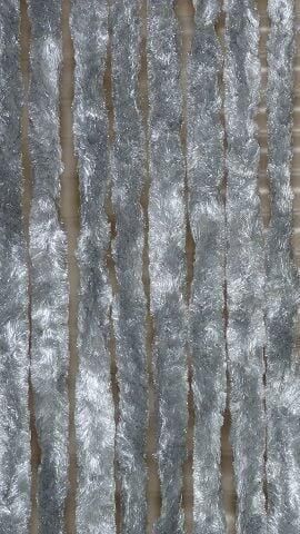 Vliegen gordijnen expert Kattenstaart vliegengordijn 100x230 grijs gevlamd