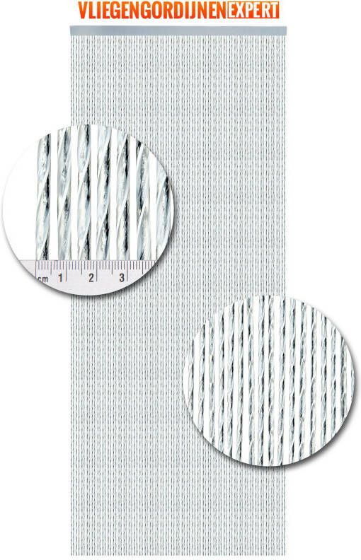 Vliegen gordijnen expert Vliegengordijnenexpert Bali Zwart 92x210 vliegengordijn