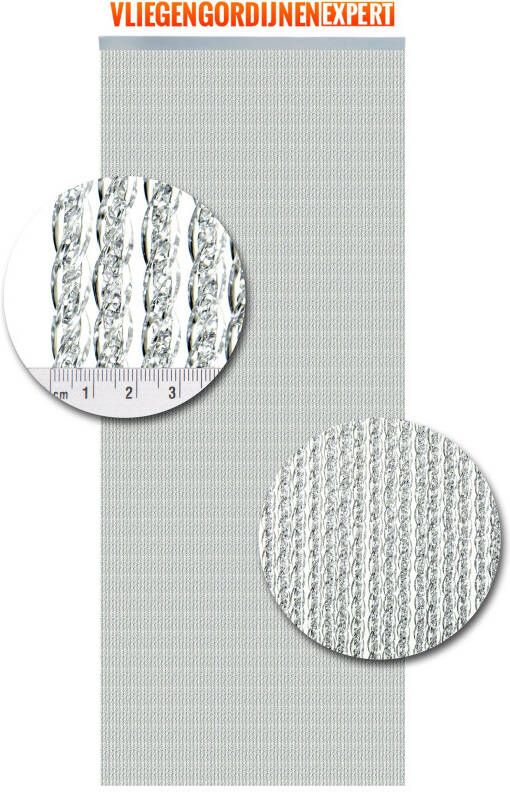 Vliegen gordijnen expert Vliegengordijnenexpert Venetië Transparant 92x210 Vliegengordijn