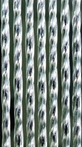 Vliegen gordijnen expert Vliegengordijnexpert Lucca zwart 92x210 vliegengordijn