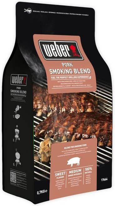 Weber houtsnippers Pork wood chips blend