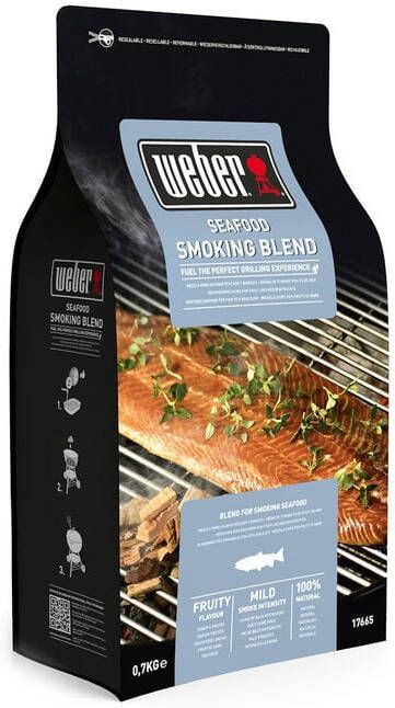 Weber houtsnippers seafood wood chips blend