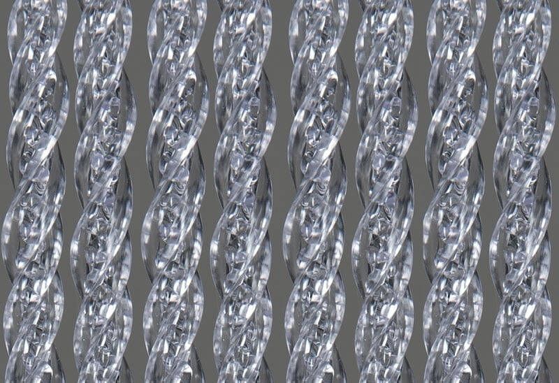 Wicotex Vliegengordijn Orchidea Transparant 90 x 220 cm