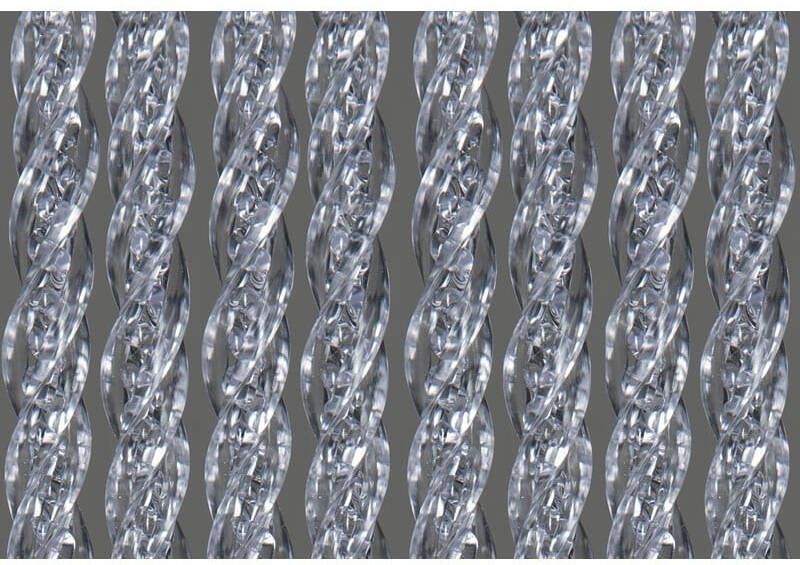 Wicotex Vliegengordijn Orchidea Transparant 100 x 240 cm