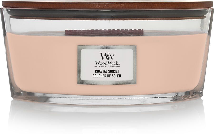 WoodWick coastal sunset ellipse candle