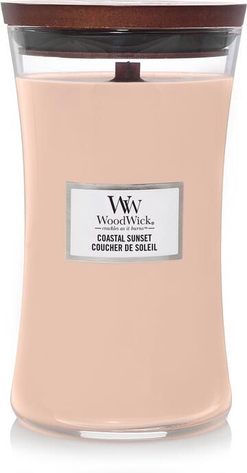WoodWick coastal sunset large candle