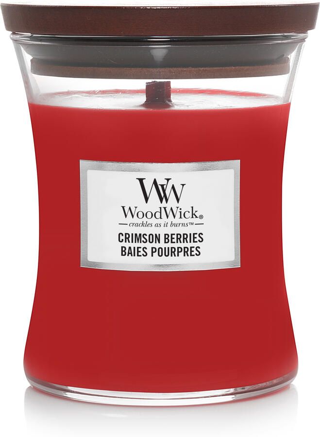 WoodWick crimson berries mini candle