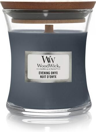 WoodWick evening 0nyx mini candle