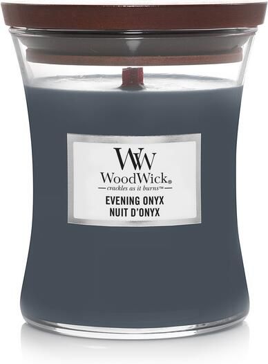 WoodWick evening onyx medium candle