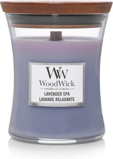 WoodWick lavender spa medium candle