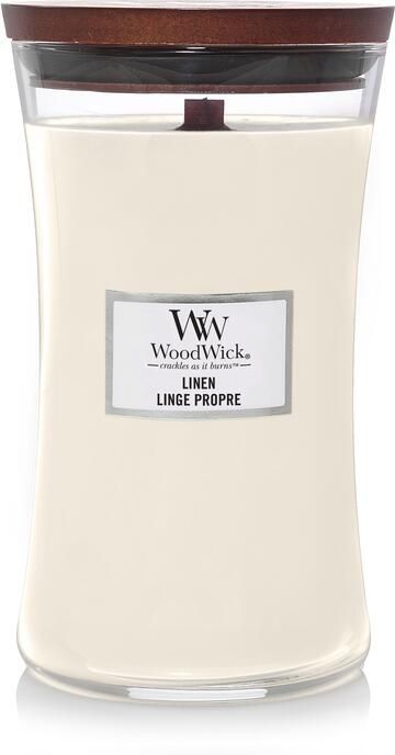 WoodWick linen large candle - Foto 1
