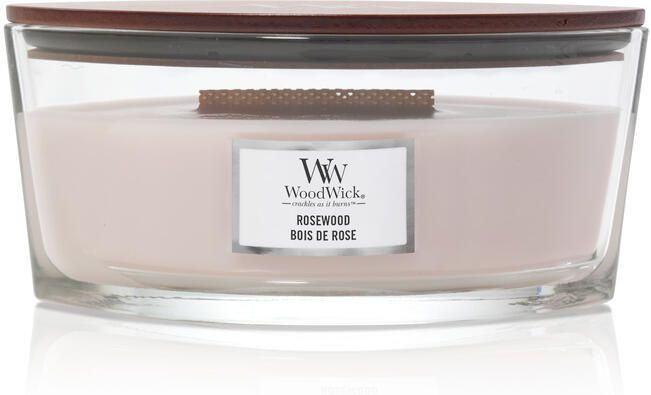 WoodWick Rosewood ellipse candle