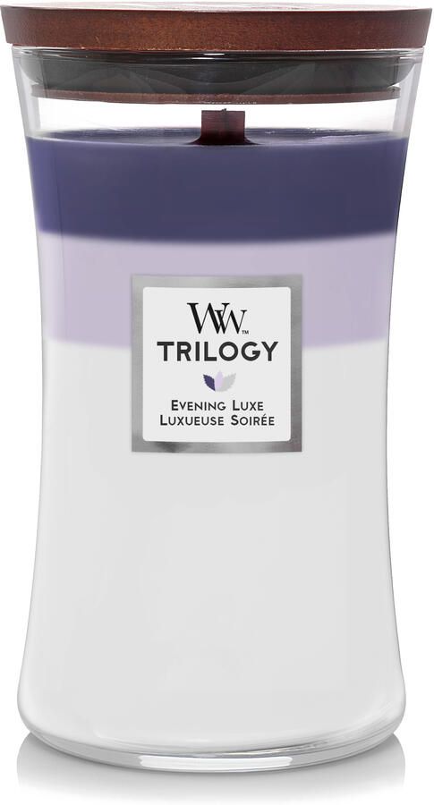 WoodWick trilogy evening luxe large candle