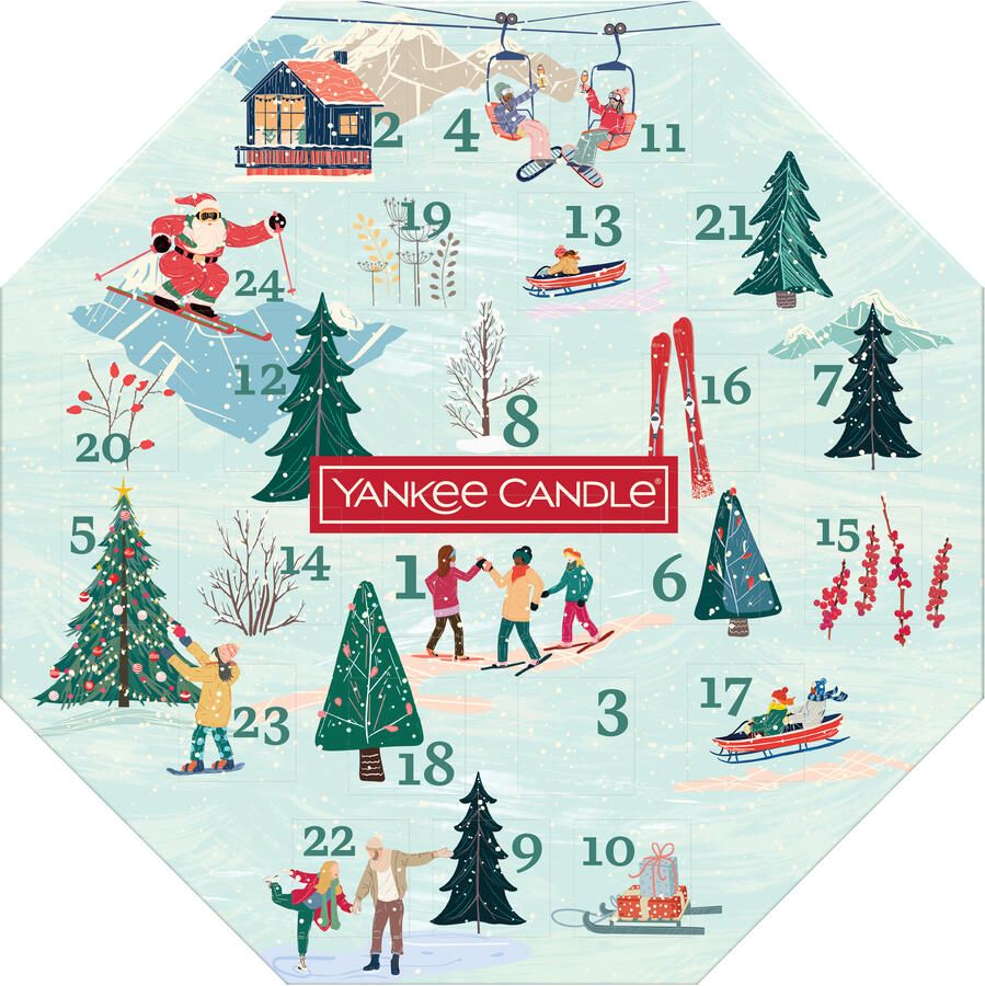 Yankee Candle apres ski collection adventskalender wreath