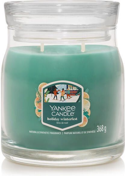 Yankee Candle Holiday Winterfest signature medium jar
